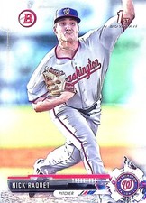 2017 Bowman Draft #BD-182 Nick Raquet