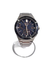 SEIKO Solar Watch Analog Stainless BLK BLK 8B63 0BD0