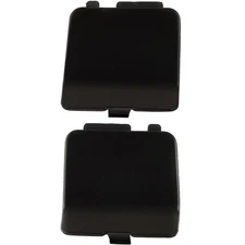 Pair Tow Eye Covers Fog light Lower bumper grill Set of 2 Left & Right for 3