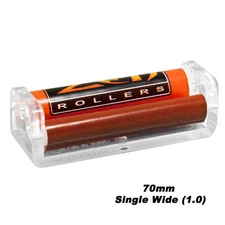 Zen Rolling Machine 70mm Cigarette Roller for 1.0 Single Wide Papers (1 Roller)
