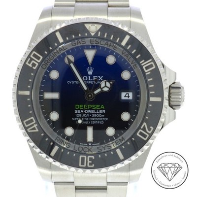 Rolex Deep Sea 44mm Stahl Ref 136660 Full Set Automatik Herren Uhr xxyy