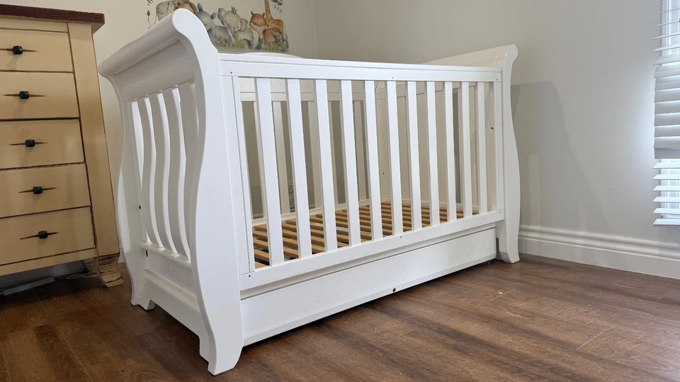 Boori Country Cleigh Cot White - image 3 of 4