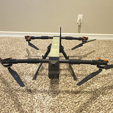 Foldable Carbon Fiber Quadcopter Drone w/ Landing Gear Black read