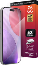 ZAGG Glass Elite Screen Protector for Iphone 17 Pro - 5X Stronger Tempered Glass