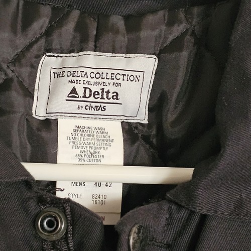 Vintage Delta Airlines Thermo Overall Herren Medium Short Cintas Uniform - Bild 4 von 8