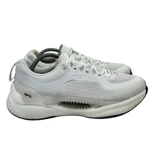 Li-Ning Soft Cool Triple White Mens Size 10.5 US AGLU025-2 Athletic Running Shoe