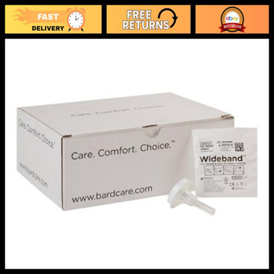 30 Pack Medium External Catheters 29mm, Extra Adhesive, Wideband Comfort Fit