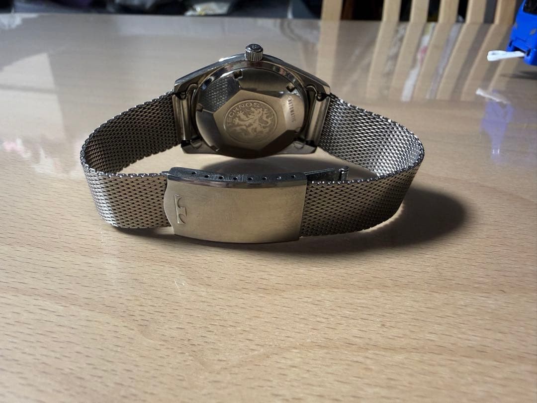 Technos Skymaster Automatic Watch Silver Dial & B… - image 7