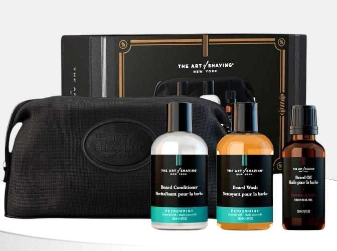 Art of Shaving The 4-Pc. Beard Prep Grooming Set: Wash, Cond