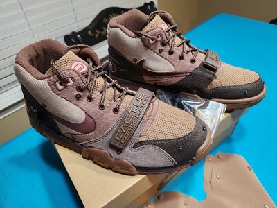 Nike Travis Scott Cactus Jack Air Trainer Brown Shoes DR7515-200 Men s Size 11.5