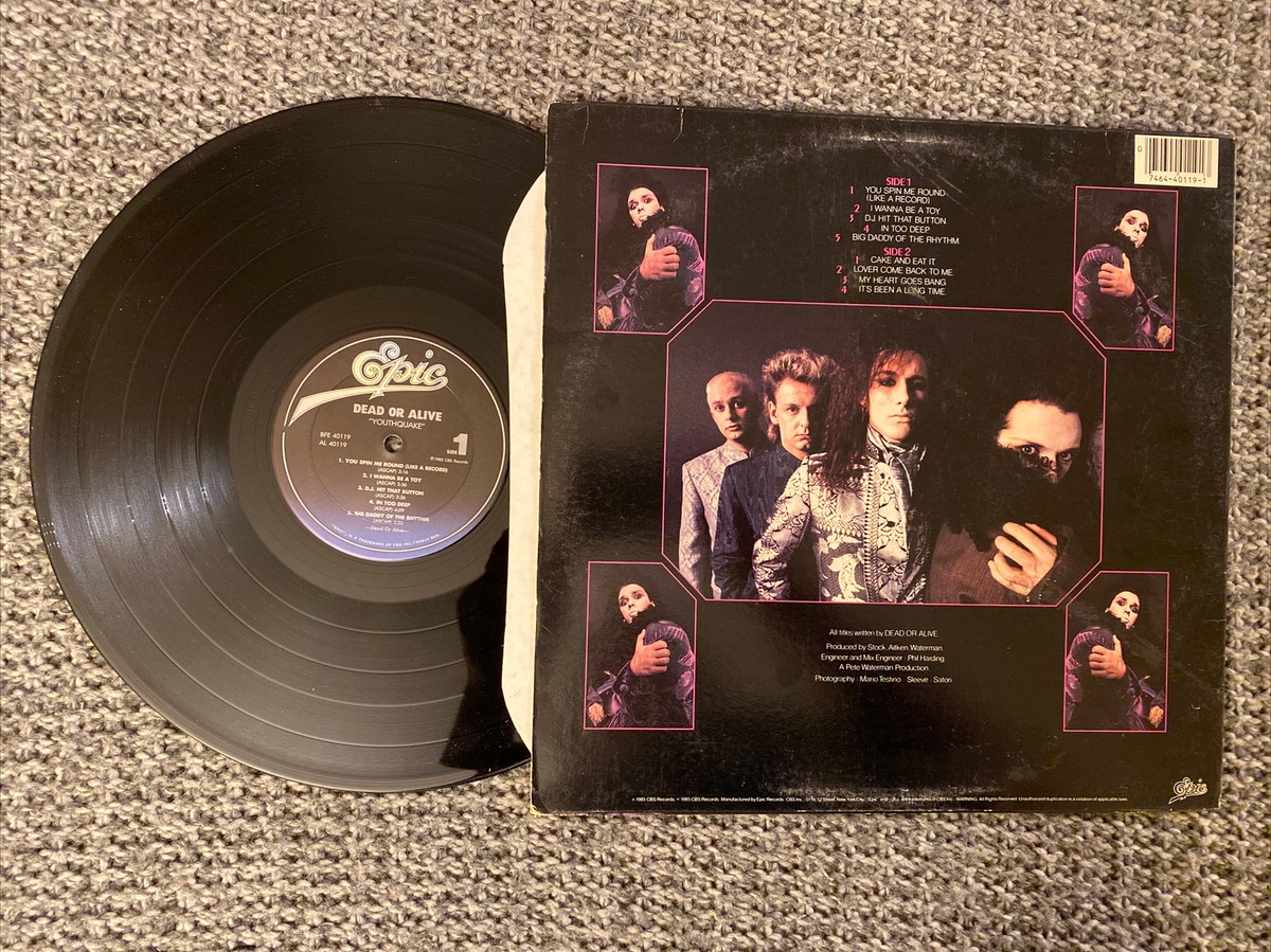 Dead Or Alive Lp Youthquake 1985 V. G Original Press | eBay