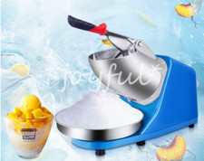 1PCS Electric Ice Shaver Machine Snow CMaker Crusher Shaving Cold Drink