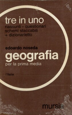 GEOGRAFIA TRE IN UNO NUOVO MITICO STOCK OFFERTA NUOVI D'EPOCA  