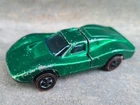 Ford Mark IV Green 1968 Mattel Redline Hot Wheels Vintage RL Hong Kong