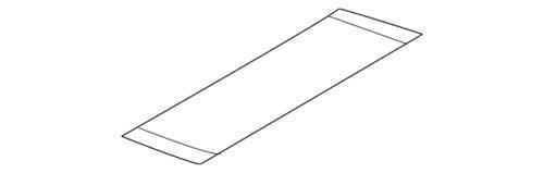 Cinta decorativa para Ford (N/P AR3Z-6320000-AJ)