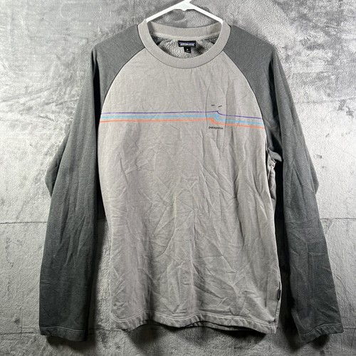 Patagonia Tide Ride Lightweight Sweatshirt Mens Medium Crew Neck Long Sleeve - Picture 2 of 11