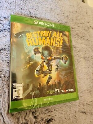  Destroy All Humans! - Xbox One : Thq Nordic, Nordic Games:  Video Games