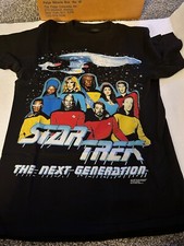 Vintage 1991 Star Trek T Shirt The Next Generation Changes Tag size medium NWOT