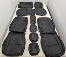 For Jeep Wrangler Rubicon Unlimited 2023 Interior Leather Seat Covers LQ72