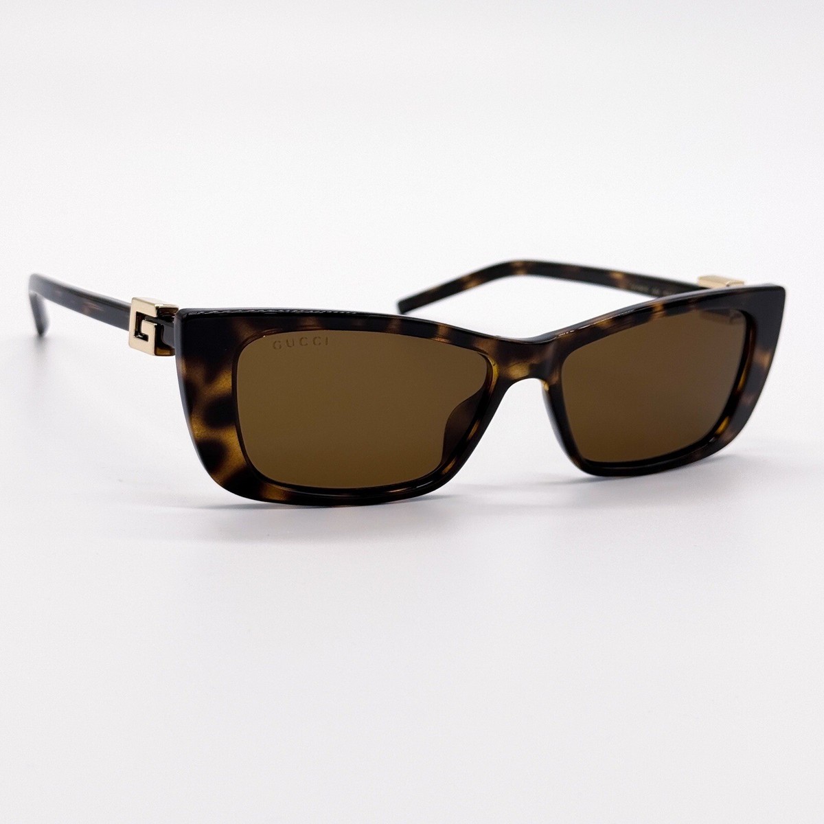 NEW GUCCI SQUARE HAVANA WOMEN SUNGLASSES GUCCI GG1681S 004 EYEWEAR NEW GUCCI GG1681S 004 SQUARE HAVANA SUNGLASSES WOMEN GUCCI  main image 4