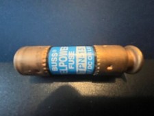Cooper Bussmann TPN15, TPN Fuse, 15 Amp - Lot of 5 Fuses