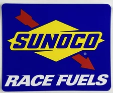 Sunoco Race Fuels Pre-Nascar Issue Sticker 5.25" X 6.50"