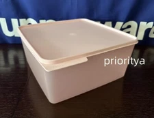 Tupperware Keep Tabs KeepTabs Extra Large Container 19 cup / 5L Pastel Pink New