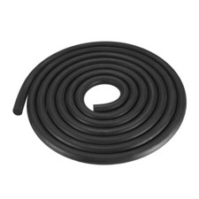 Foam Rubber Seal Weather Strip 14mm Diameter 9.8ft Black