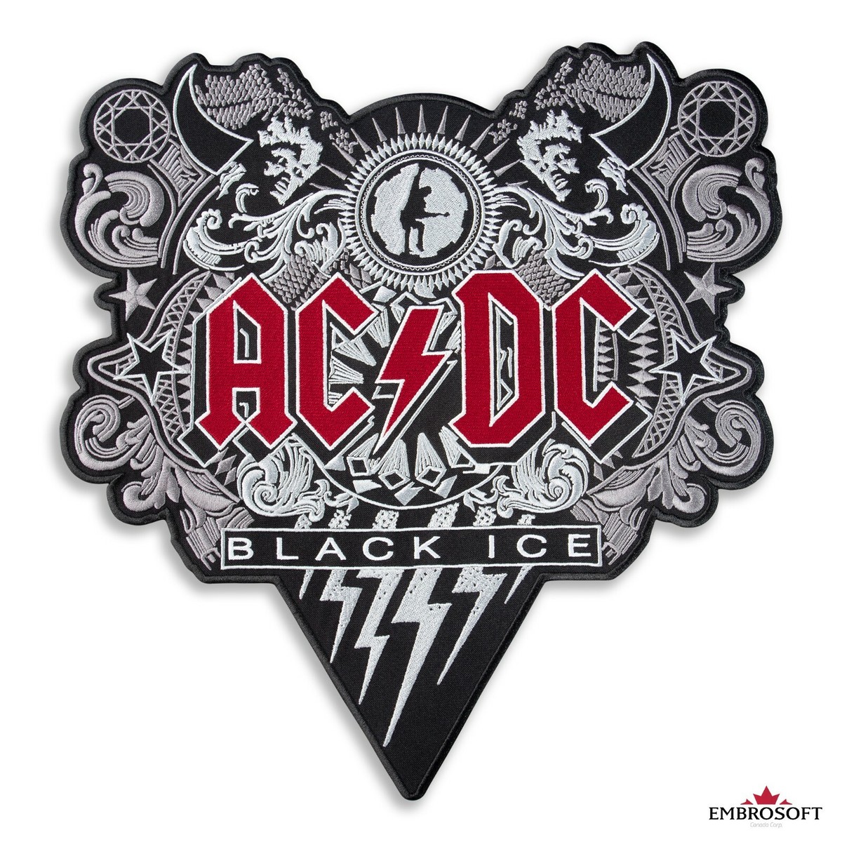 AC/DC – Back In Black Pink Marbled AC/DC - Back In Black [Black & White Marble Vinyl] – Drowned
