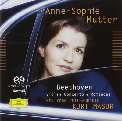 Beethoven* - Anne-Sophie Mutter, Kurt Masur, New York Philharmonic: Violin Conce
