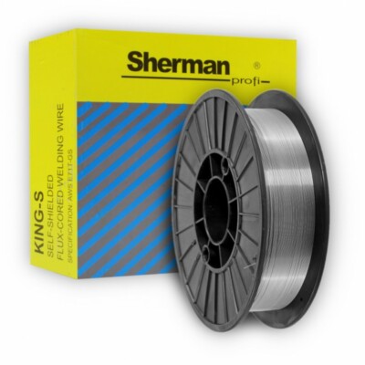4,5 kg MAG Fülldraht Schweißdraht E71T-GS Ø0,8 mm Spule 200mm FLUX CORED WIRE