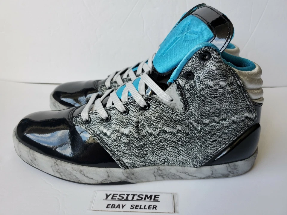 NIKE KOBE 9 NSW LIFESTYLE TXT 'BLACK PLATINUM' MEN'S SIZE 10.5 (649699-001) - Image 3 of 4