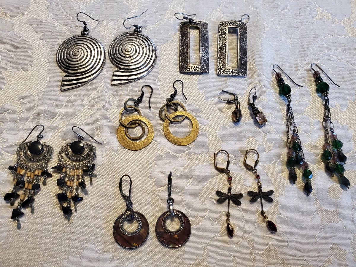 Costume jewelry best sale earrings