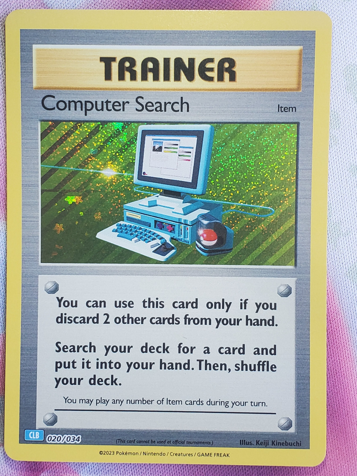 Computer Search 020/034 Classic Collection English Pokemon Card TCG
