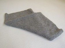 H&M Scarf 21 1/2-in Grey Infinity Acrylic Female