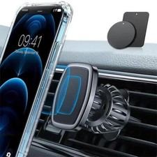 New Magnetic Phone Car Mount Upgraded Clamp Magnetic Car Phone Holder