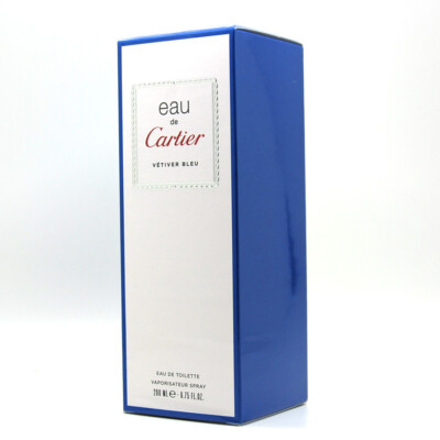 EAU DE CARTIER VETIVER BLEU by Cartier oz, 200 ml Eau