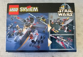LEGO Star Wars: X-wing Fighter (7140) Retired- New Sealed - Minor Box Damage