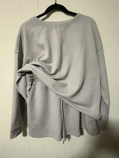 LS Lounge Short Set Gray Comfy XL Cozy lounge set