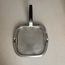 Wagner Ware Magnalite Sidney O 4602M Broiler Griddle Square Aluminum Vintage