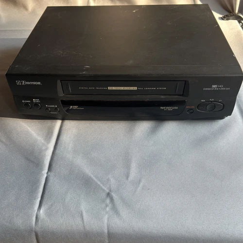 Emerson EV306N VCR Video Recorder VHS Player Hi-Fi Stereo NO REMOTE Tested/Works