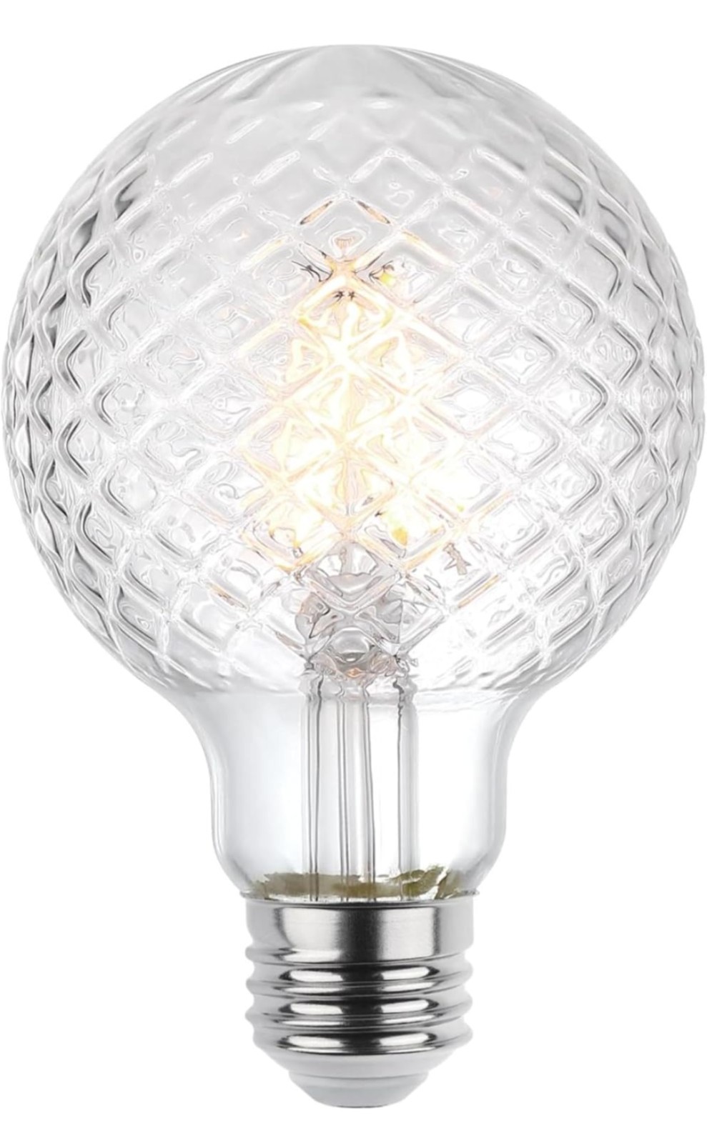 Westinghouse Cut Glass Light Bulb Model 52680 Pack Of 6