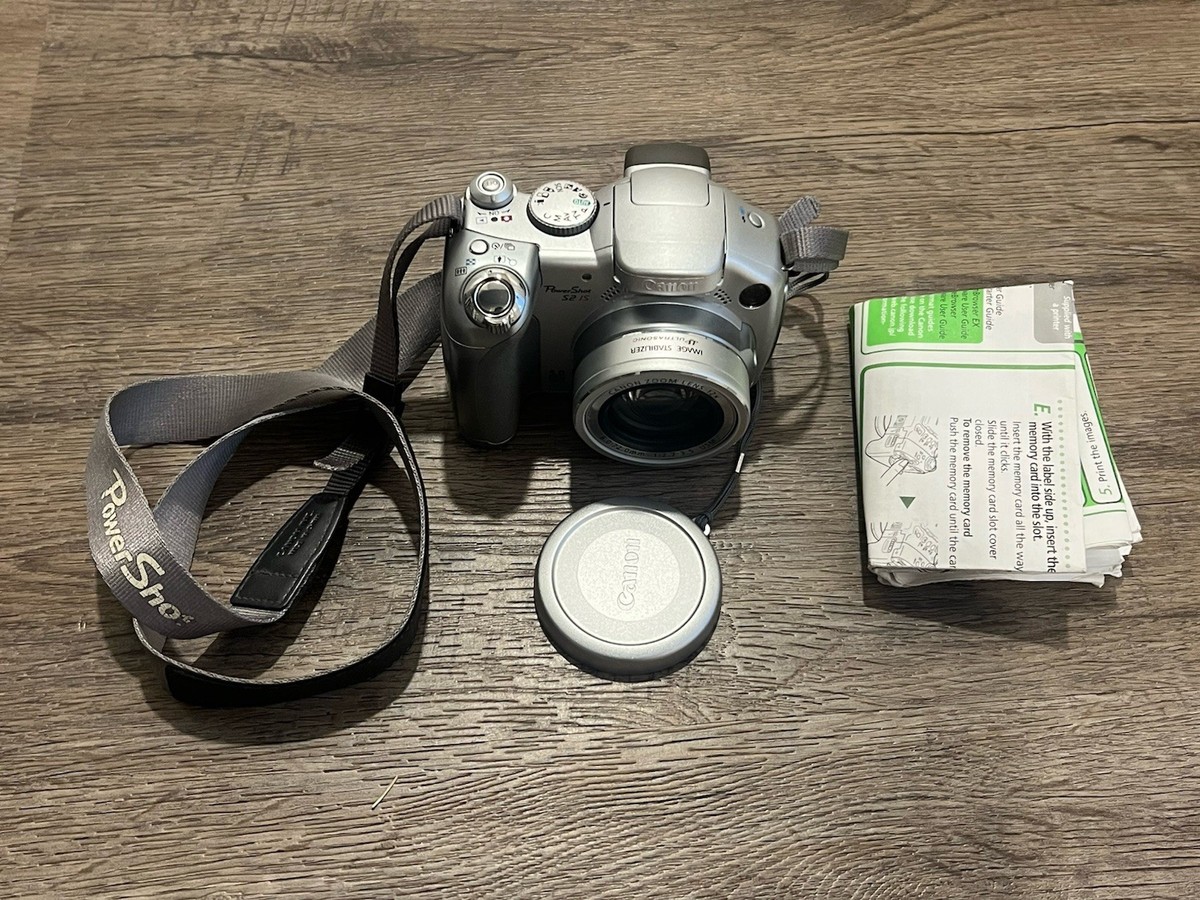 Canon PowerShot S2 IS 5.0MP 12x Grey Point and Shoot Digital