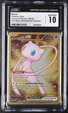 CGC 10 Metal Mew ex 205/165 Sv: Scarlet & Violet 151 Holo Pokemon TCG on eBay
