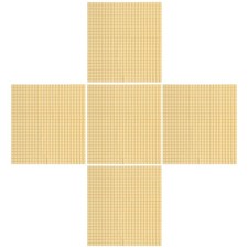 5 Sheets Disco Mirror Patch Tiles for Art Projects Acrylic Mosaic