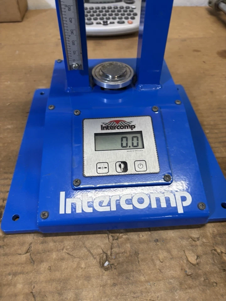 Probador de resorte de válvula INTERCOMP DIGITAL, grúa, Manley, Isky, levas Comp Foto 2 de 4