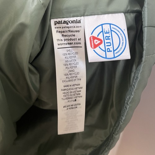 Patagonia Men's Nano Puff Jacket Green Primaloft Windproof Water-Resistant XXL - Picture 13 of 19