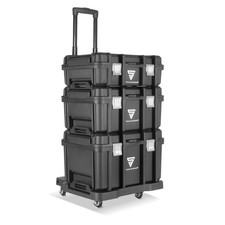 STAHLWERK Mobiler Werkzeugtrolley mit 3 Syste...