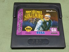 Poker Face Paul's Solitaire Sega Game Gear Cartridge Only