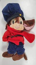 Vintage Fievel An American Tail Tale Plush Feivel Mouse Sears 1986 22" Tall